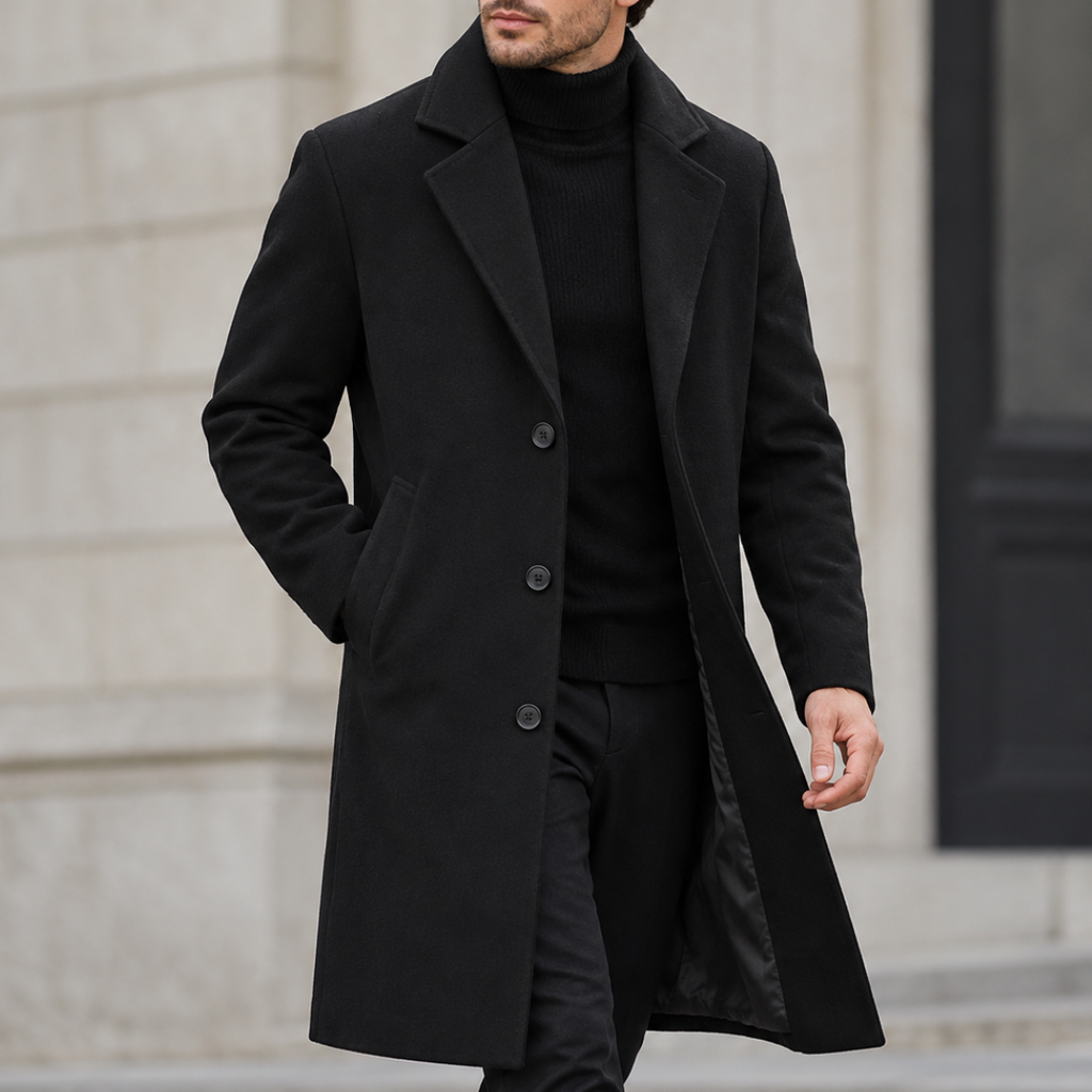 Lucien | Classic Full-Length Winter Overcoat