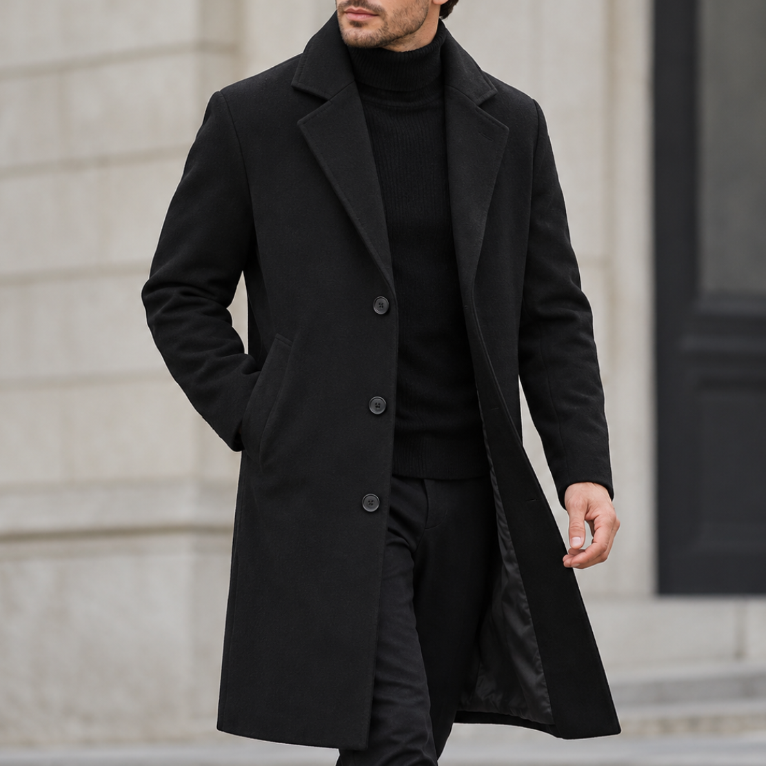 Lucien | Classic Full-Length Winter Overcoat
