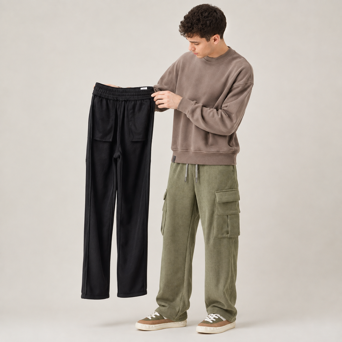 Ellis - Relaxed Cargos for Men