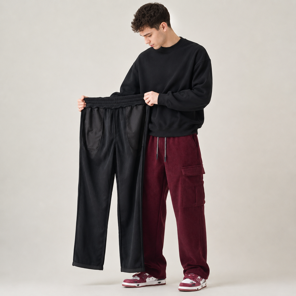 Ellis - Relaxed Cargos for Men