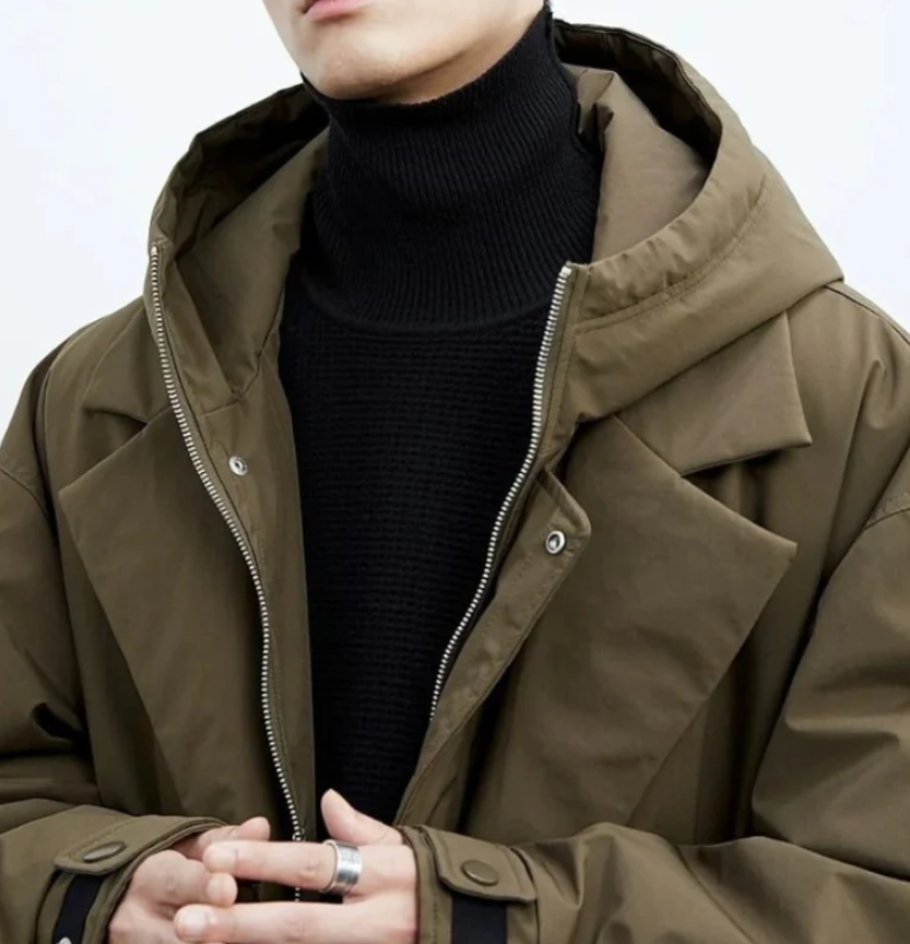 Leander | Long Hooded Coat