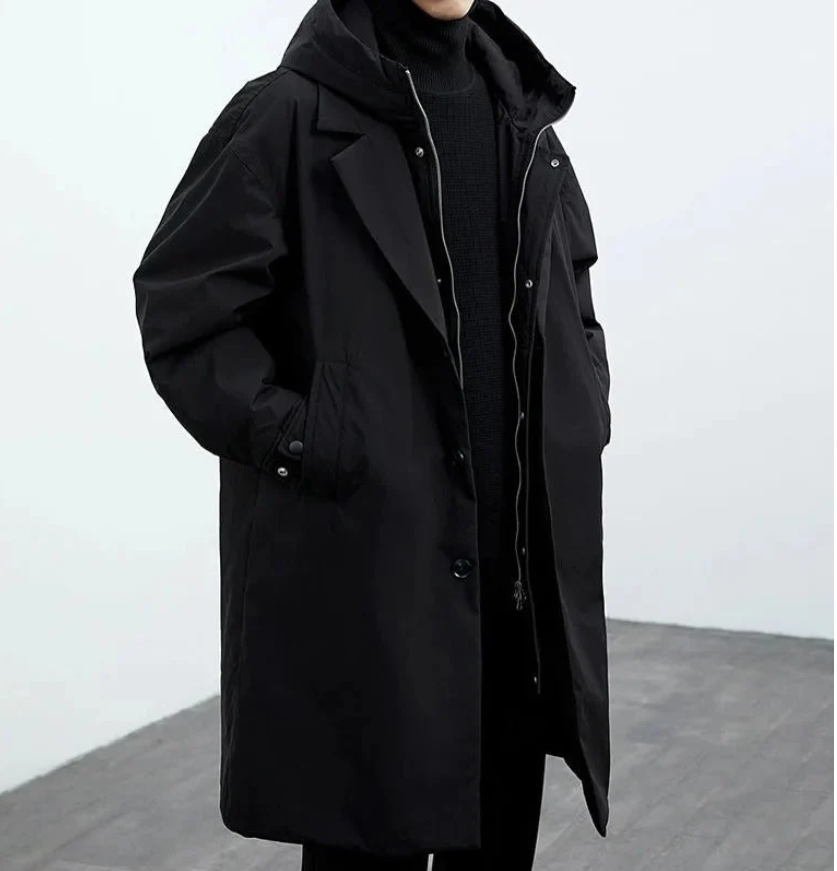 Leander | Long Hooded Coat