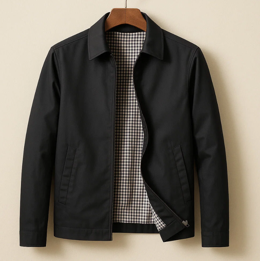 Callum | Classic Lined Zip Jacket