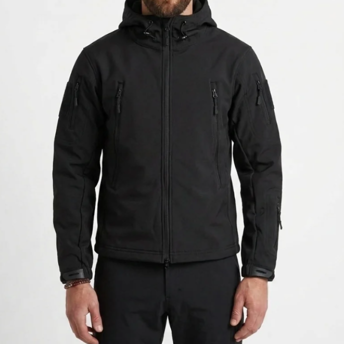 Maddox | Hooded Zip-Up City Jacket