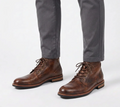 Dorian | Men's Cushioned Lace-Up Ankle Boots – Classic Smart Casual Everyday Dress Boots