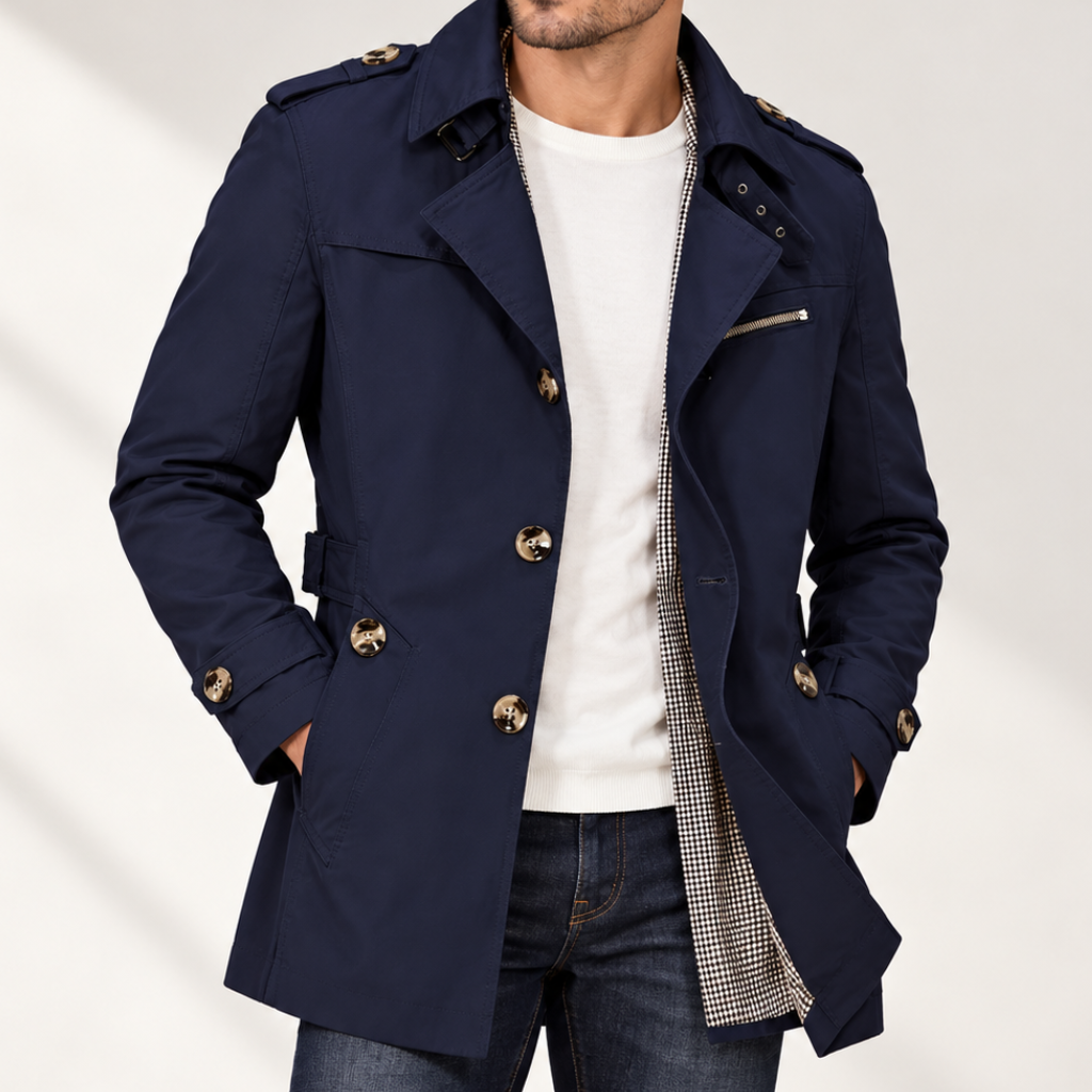 Bastian | Long Business Windbreaker