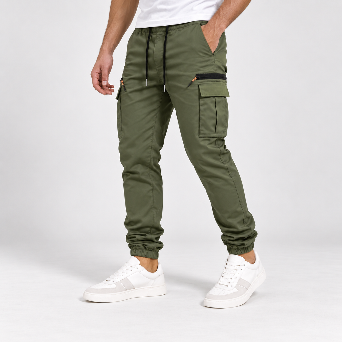 Henrik - Men's Tracksuit Bottoms with Stretch Tapered Fit
