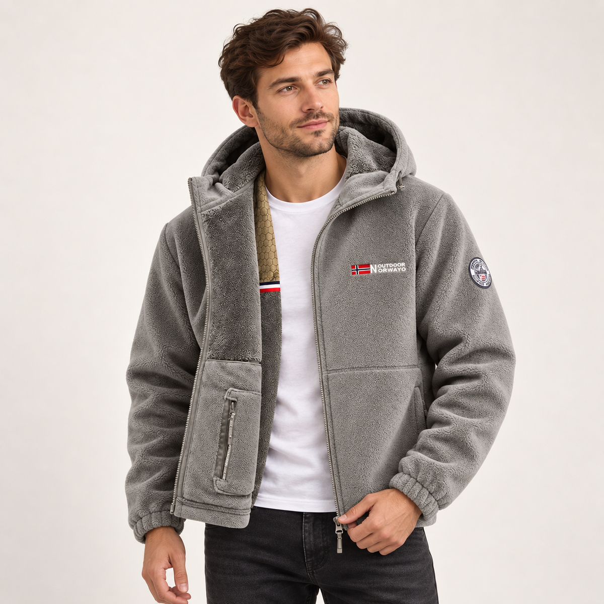 Arvid - Insulated Fleece Jacket for Men