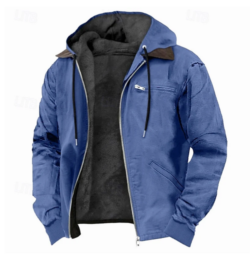 Alistair | Mens Winter Jackets Fleece Lined Hooded