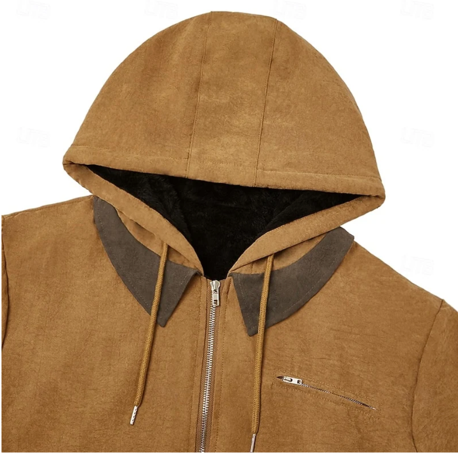 Alistair | Mens Winter Jackets Fleece Lined Hooded