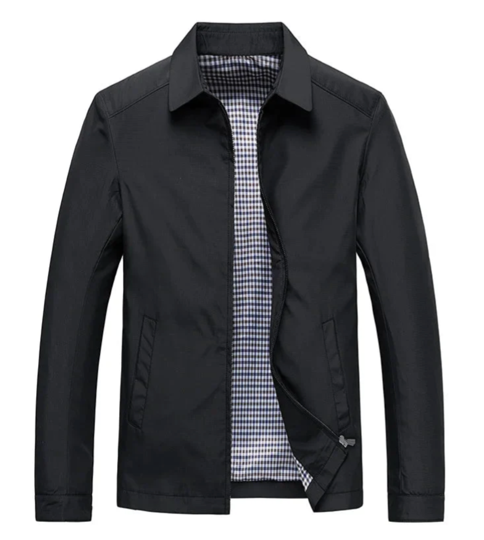 Lucian | Windbreaker Jacket Men Collared Weather-Resistant