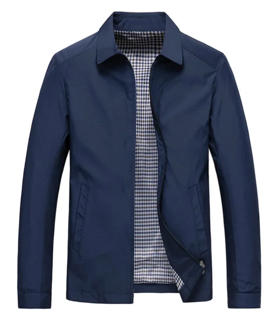 Lucian | Windbreaker Jacket Men Collared Weather-Resistant