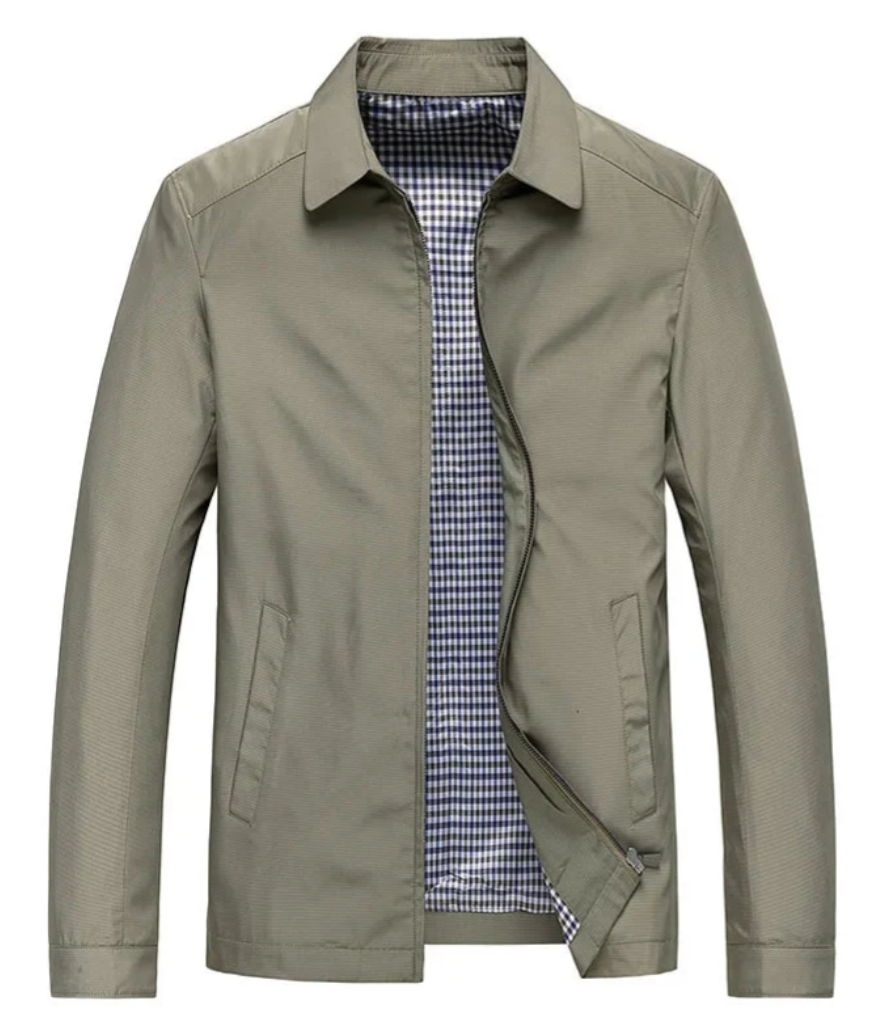 Lucian | Windbreaker Jacket Men Collared Weather-Resistant