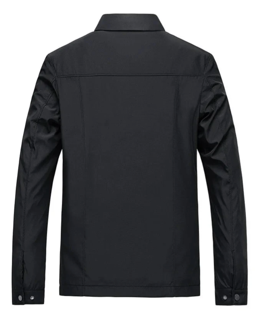 Lucian | Windbreaker Jacket Men Collared Weather-Resistant