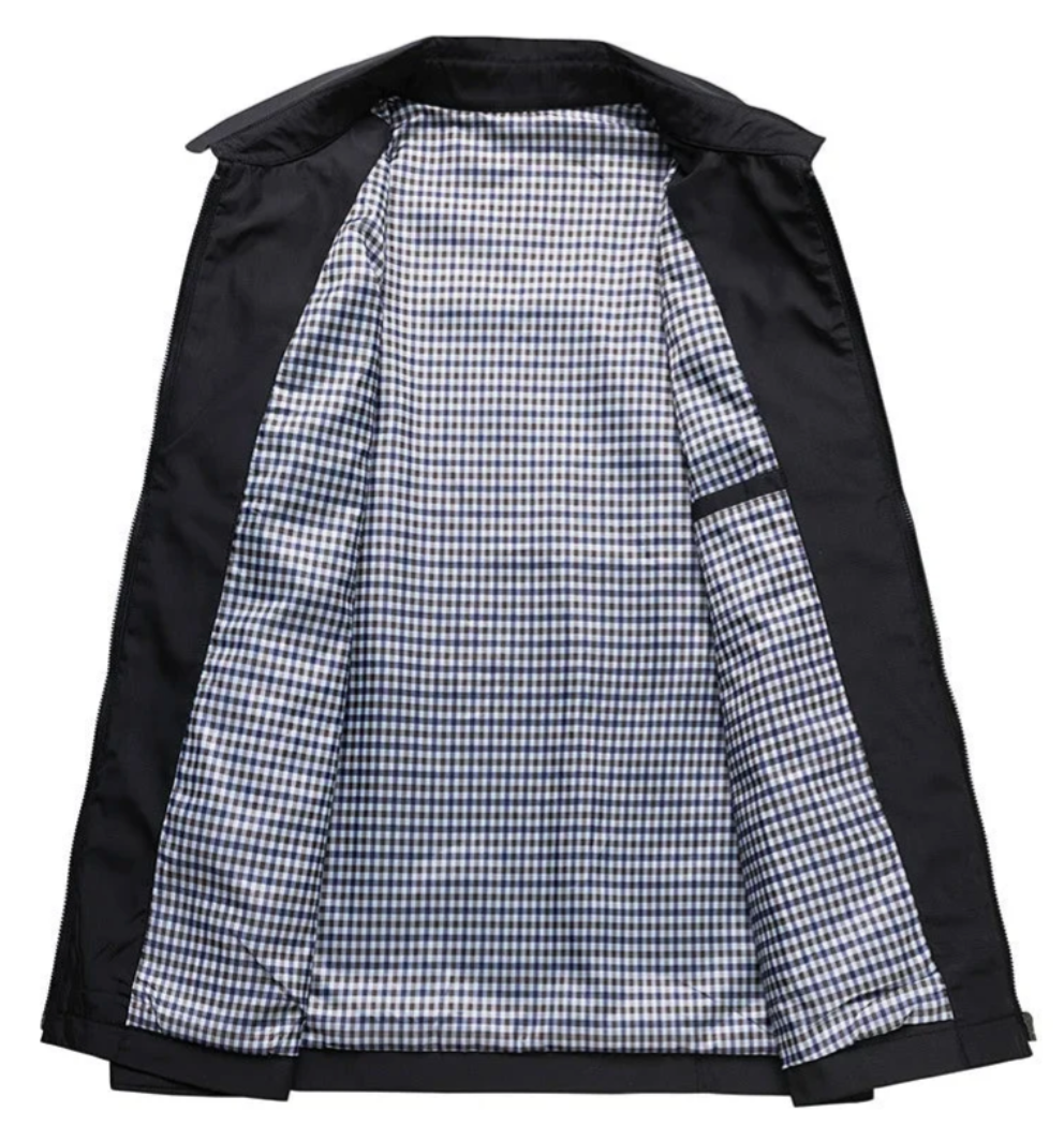 Lucian | Windbreaker Jacket Men Collared Weather-Resistant