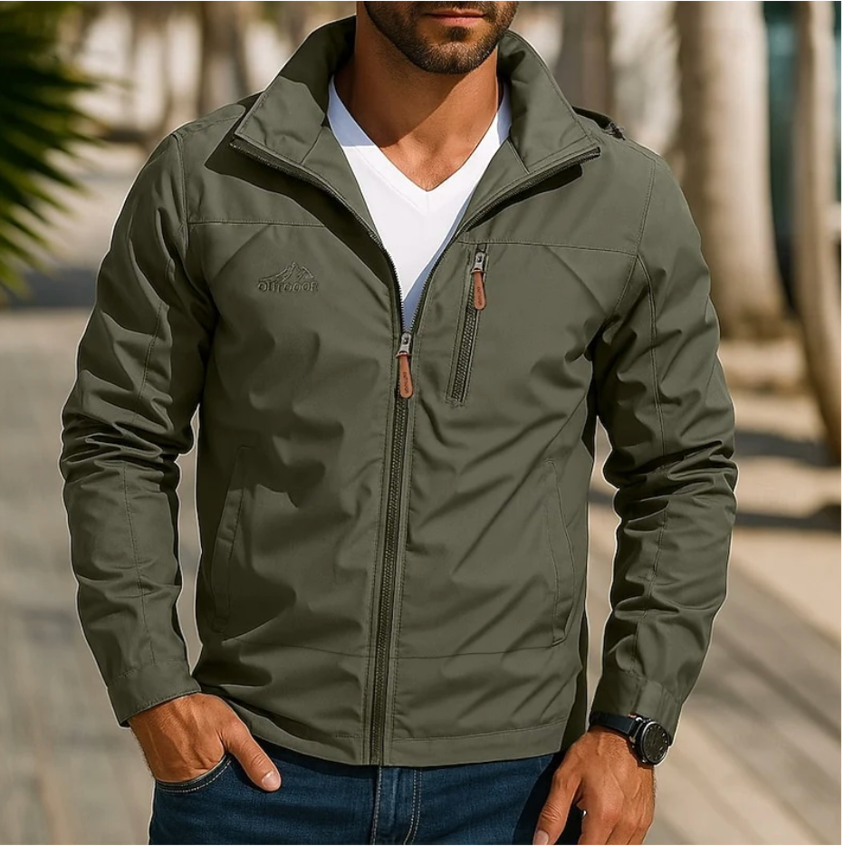 Weston | Windbreaker Jacket Men Water-Resistant