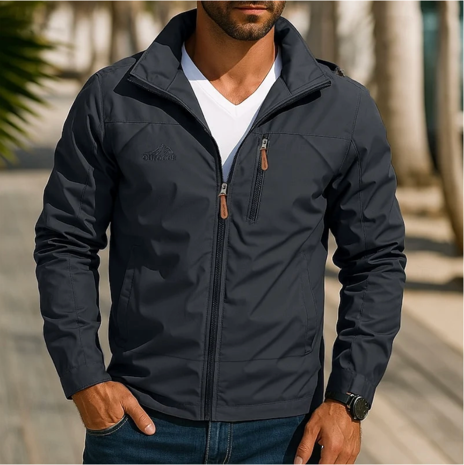Weston | Windbreaker Jacket Men Water-Resistant