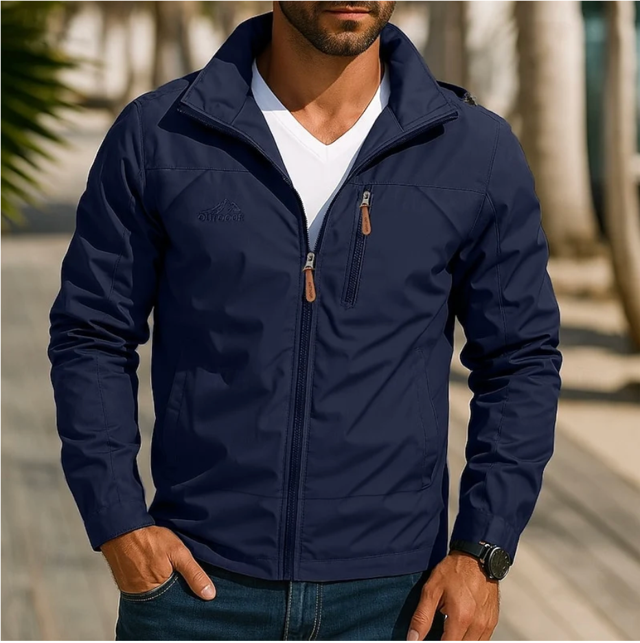 Weston | Windbreaker Jacket Men Water-Resistant
