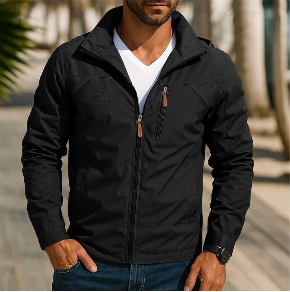 Weston | Windbreaker Jacket Men Water-Resistant