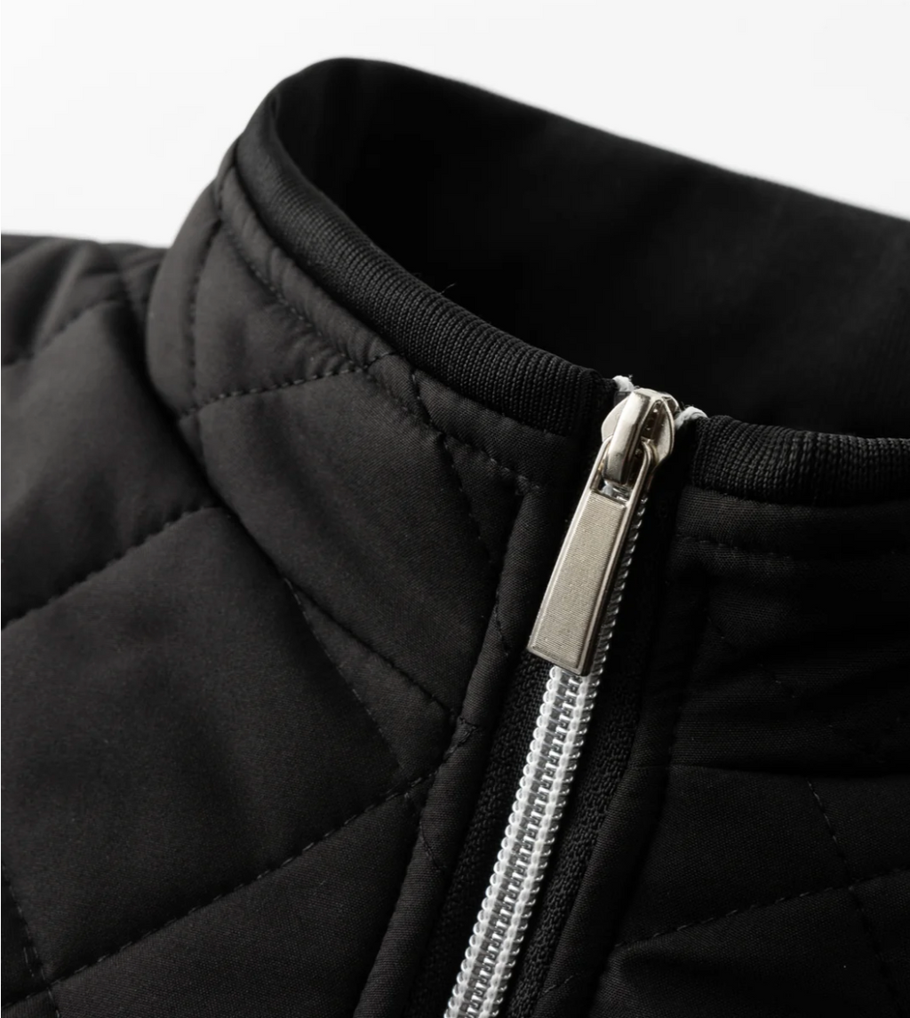 Cassius | Bomber Jacket Men Quilted Diamond