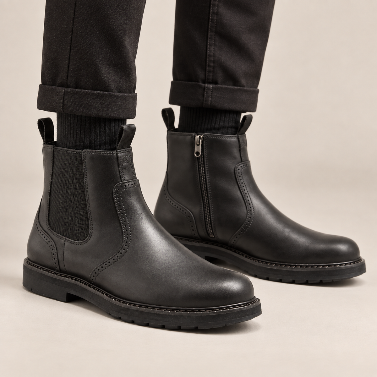 Dorian - Sophisticated Men's Suede Chelsea Boots