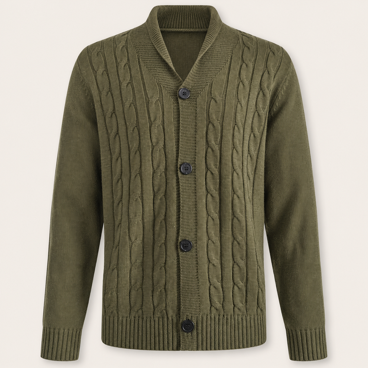 Marcel - Textured Cardigan Knit Men