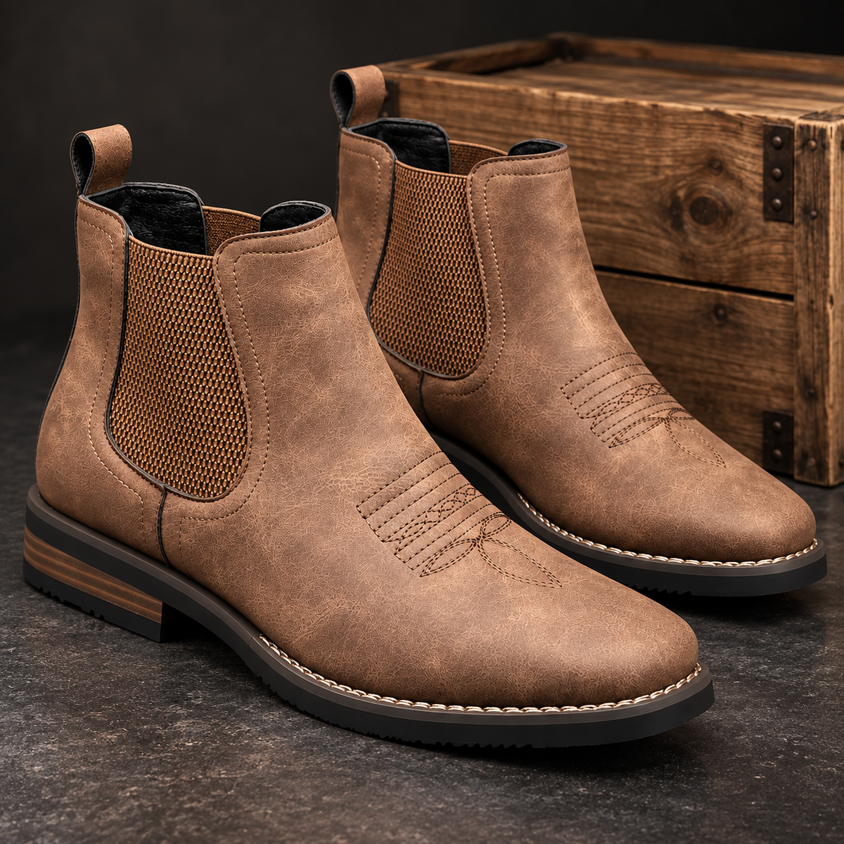 Sebastian | Chelsea Boots Men Slip-On Ankle Boots