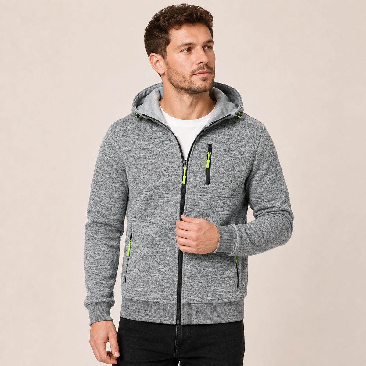 Fraser - Full-Zip Men's Fleece Jacket