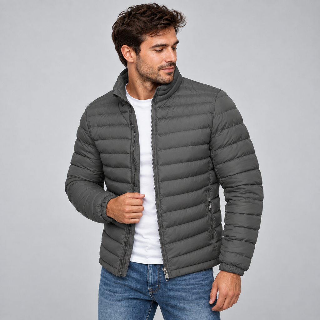 Ronan - Refined Puffer Jacket Men Quilted Everyday Style