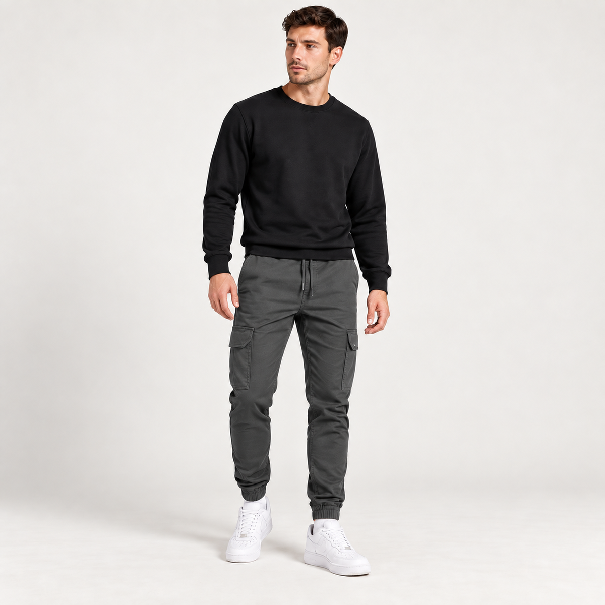 Nikolai - Tie-Waist Men's Cargo Pants