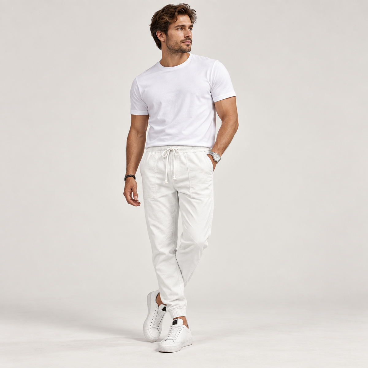 Adrien - Men's Tracksuit Bottoms Slim Fit Joggers