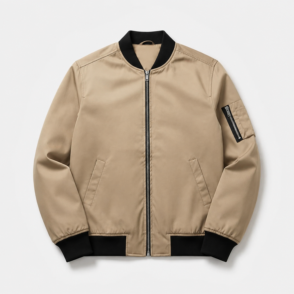 Maxim - Slim Men's Bomber Jacket