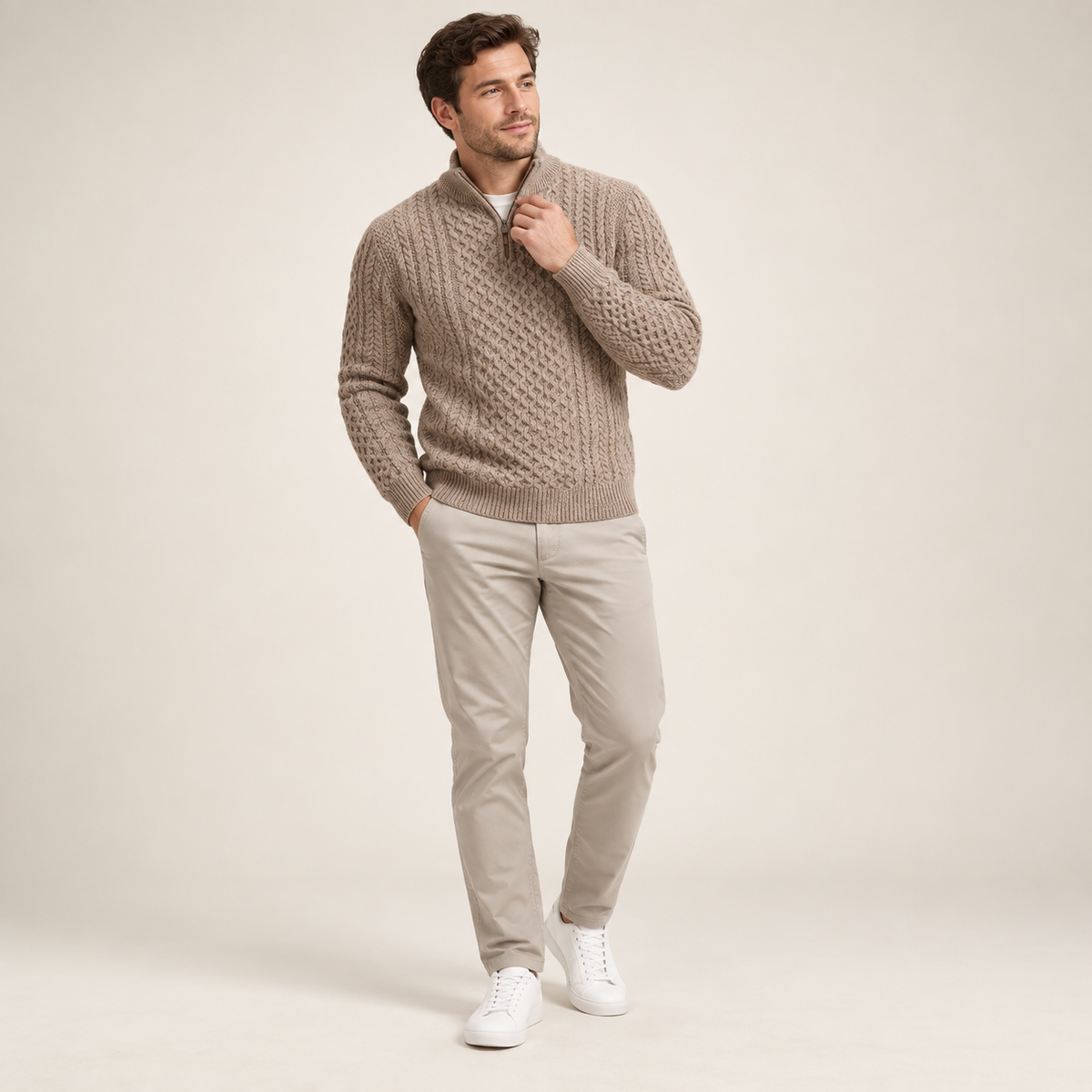Andreas - Wool-Blend Men's Jumper UK