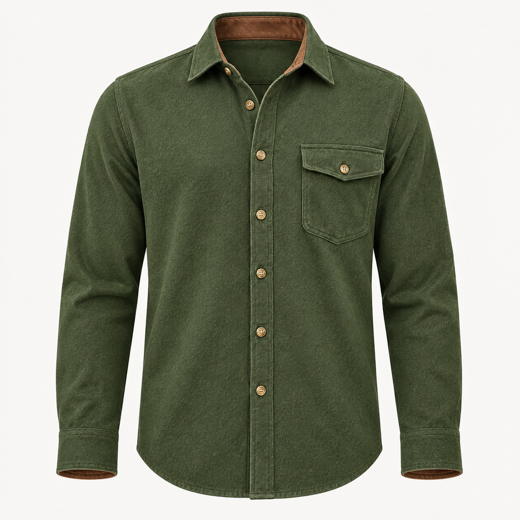 Desmond | Mens Overshirt Roll-Up Sleeve