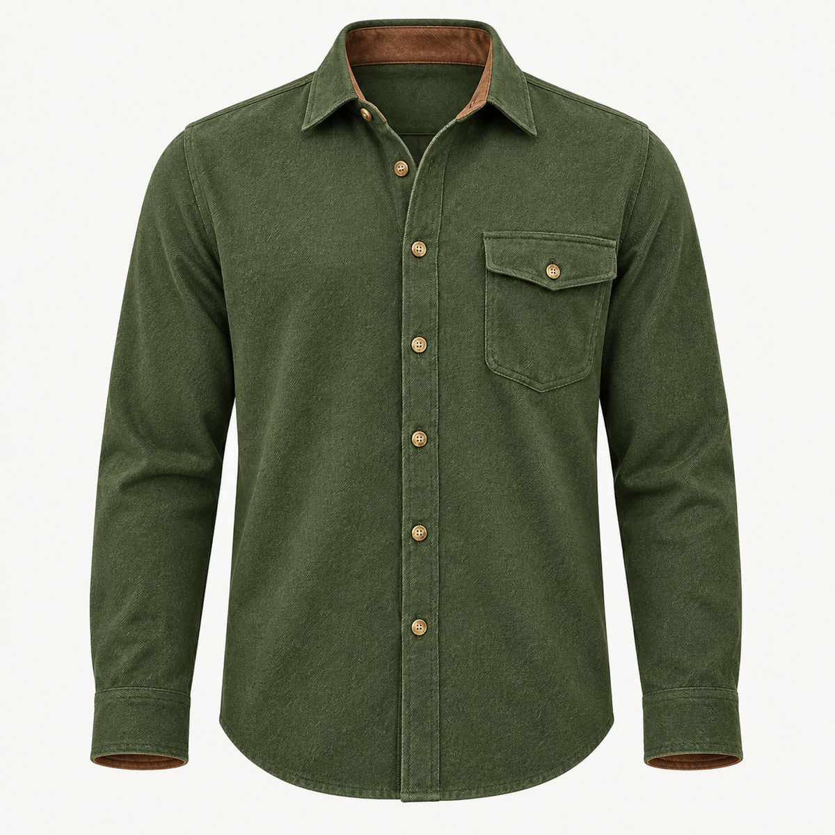 Desmond | Mens Overshirt Roll-Up Sleeve