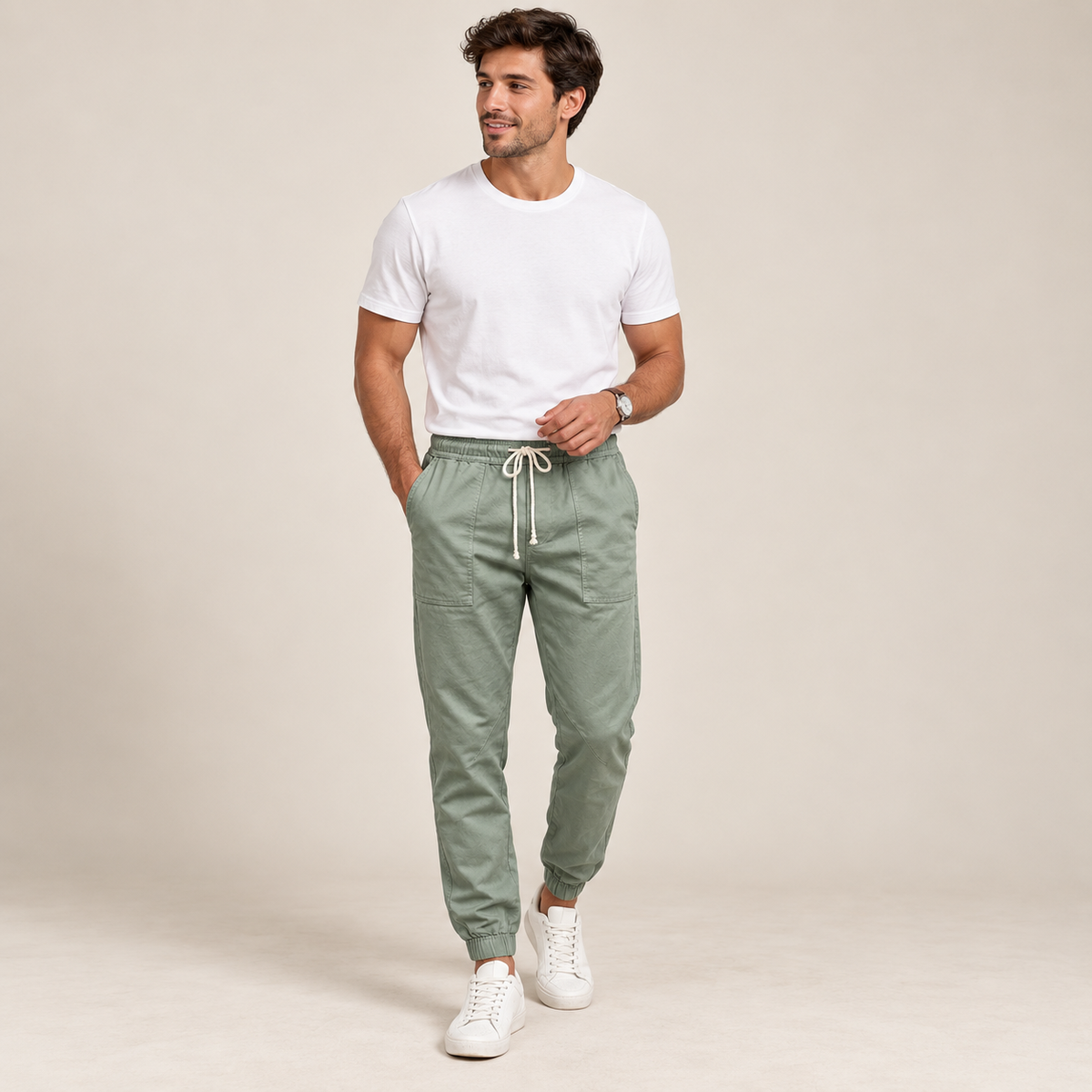 Adrien - Men's Tracksuit Bottoms Slim Fit Joggers