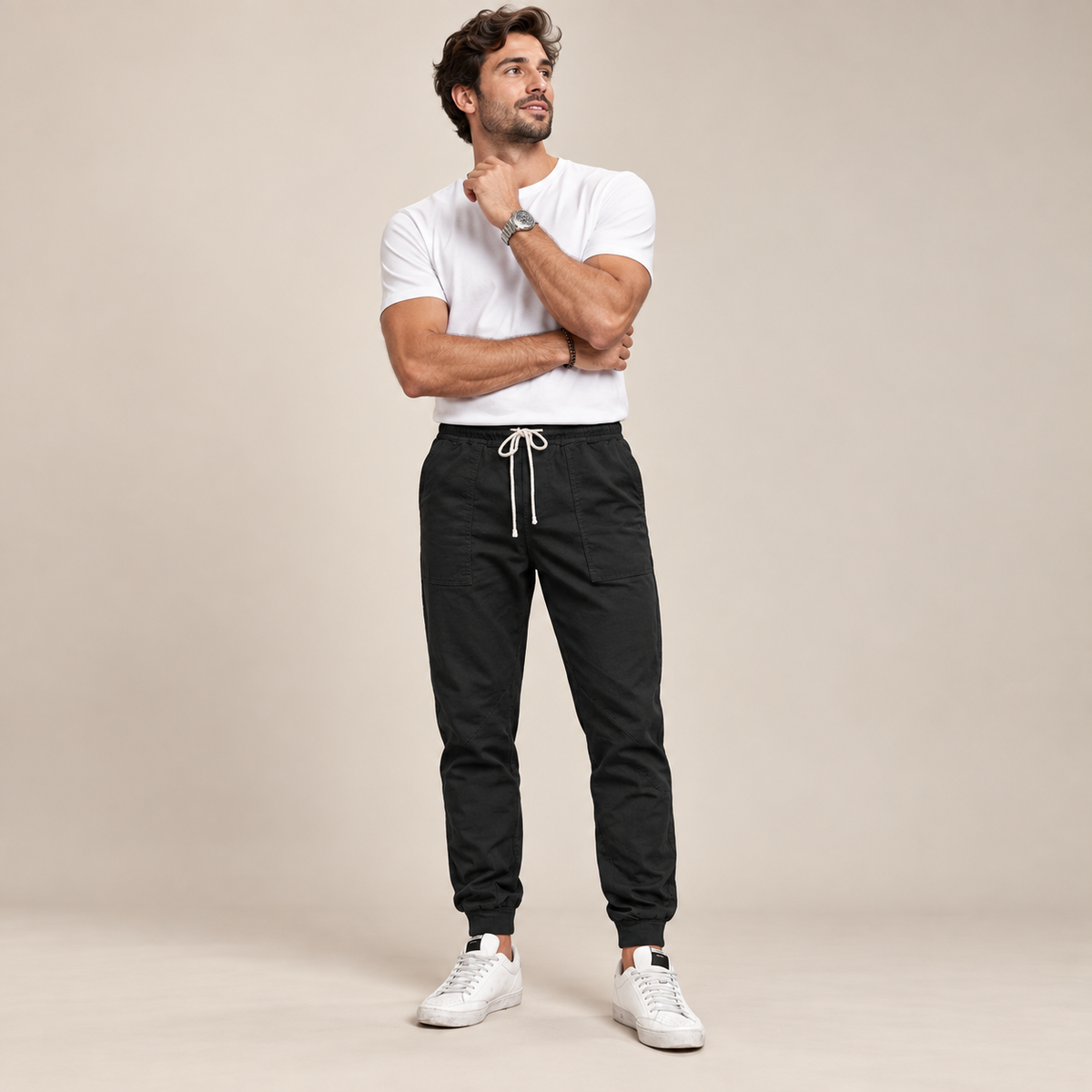 Adrien - Men's Tracksuit Bottoms Slim Fit Joggers