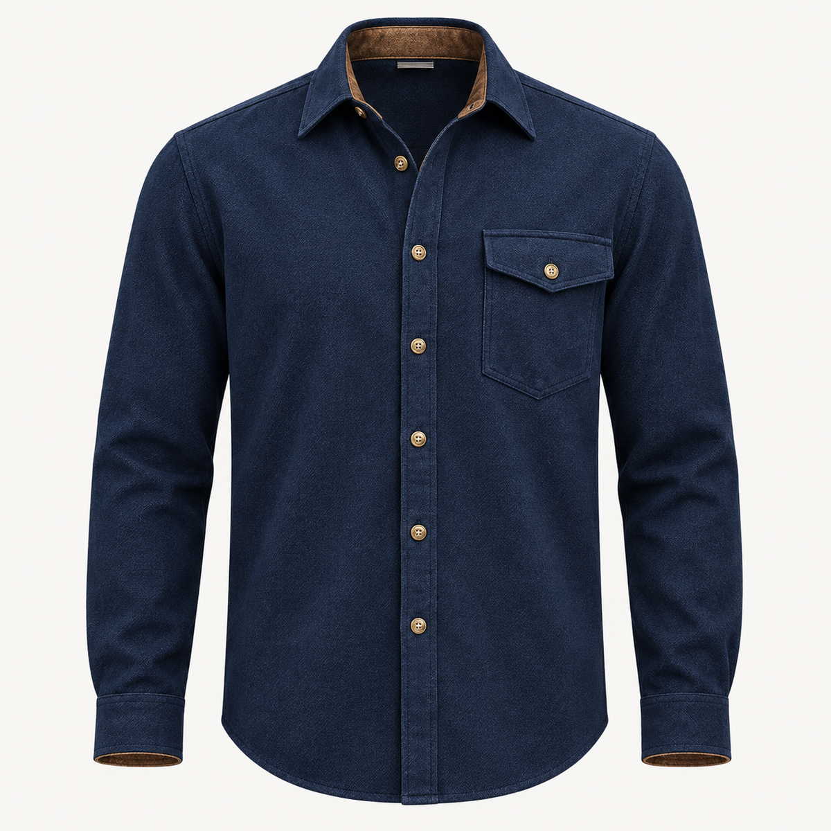 Desmond | Mens Overshirt Roll-Up Sleeve