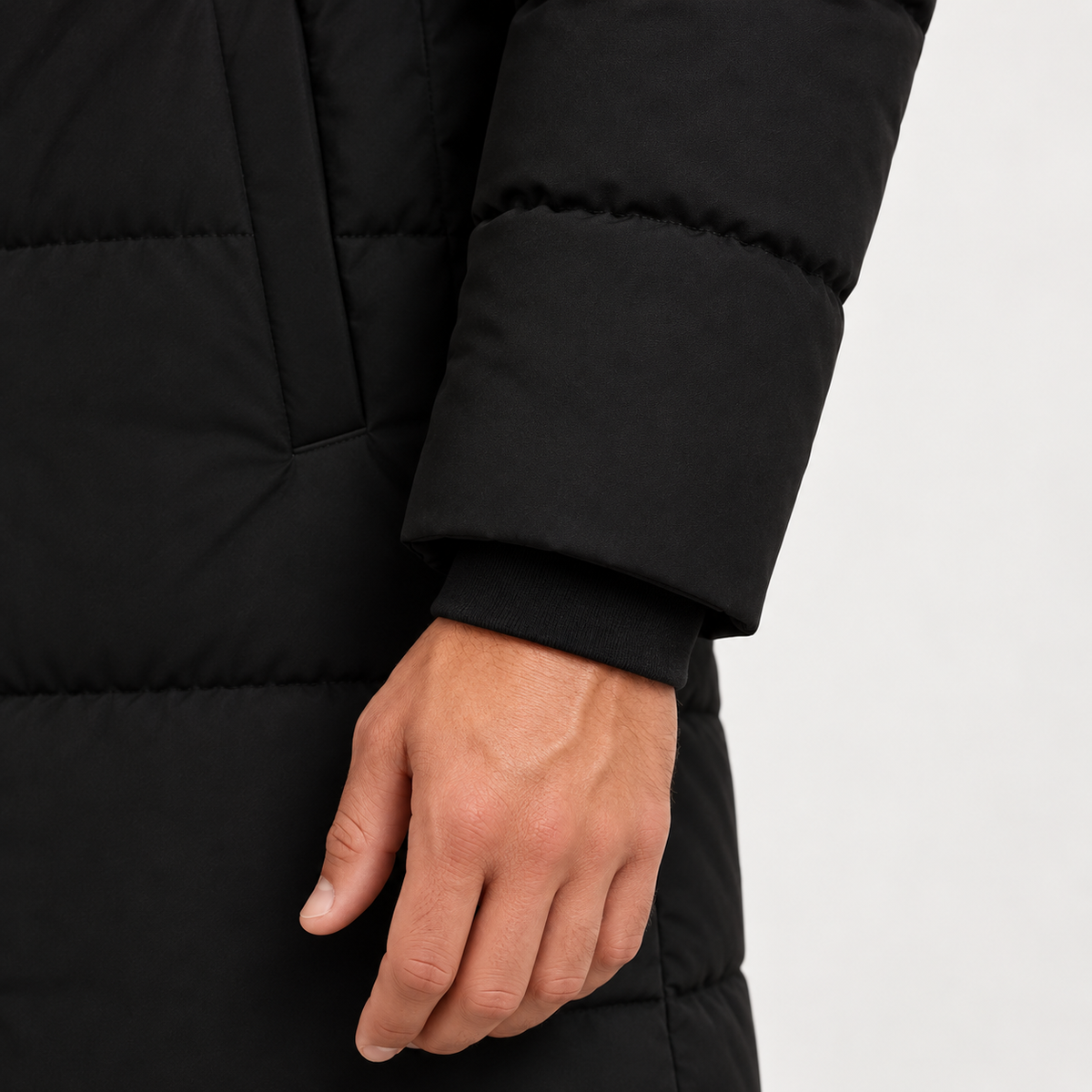 Magnus - Men's Long Puffer Coat for Winter