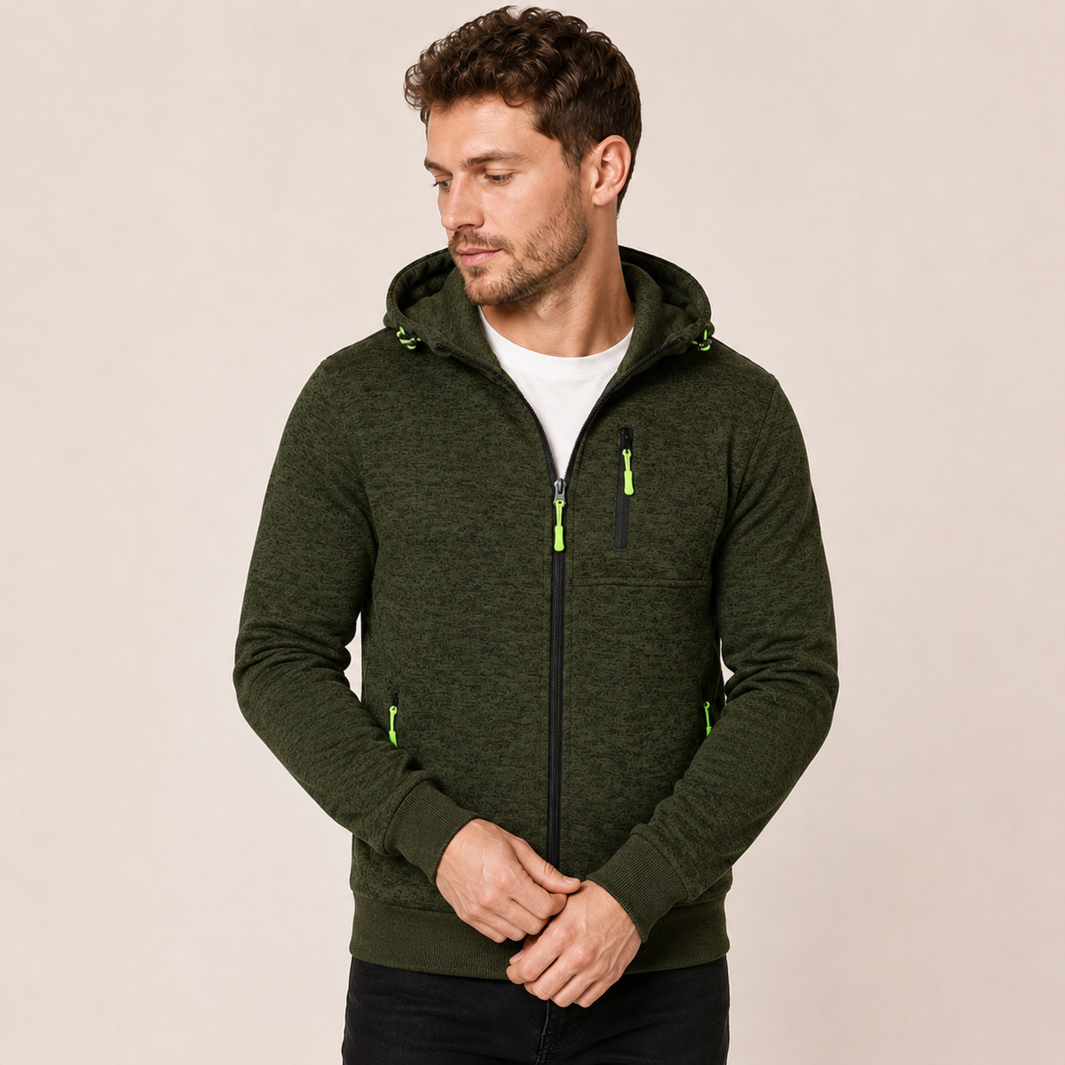Fraser - Full-Zip Men's Fleece Jacket