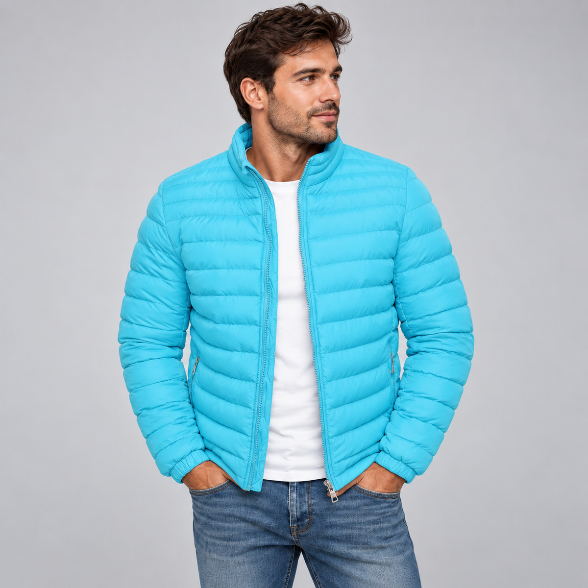 Ronan - Refined Puffer Jacket Men Quilted Everyday Style