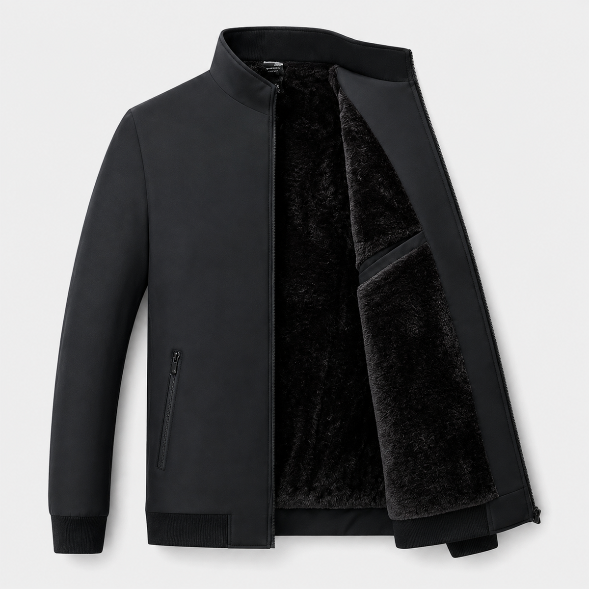 Adrian - Men's Waterproof Jacket with Thermal Fleece