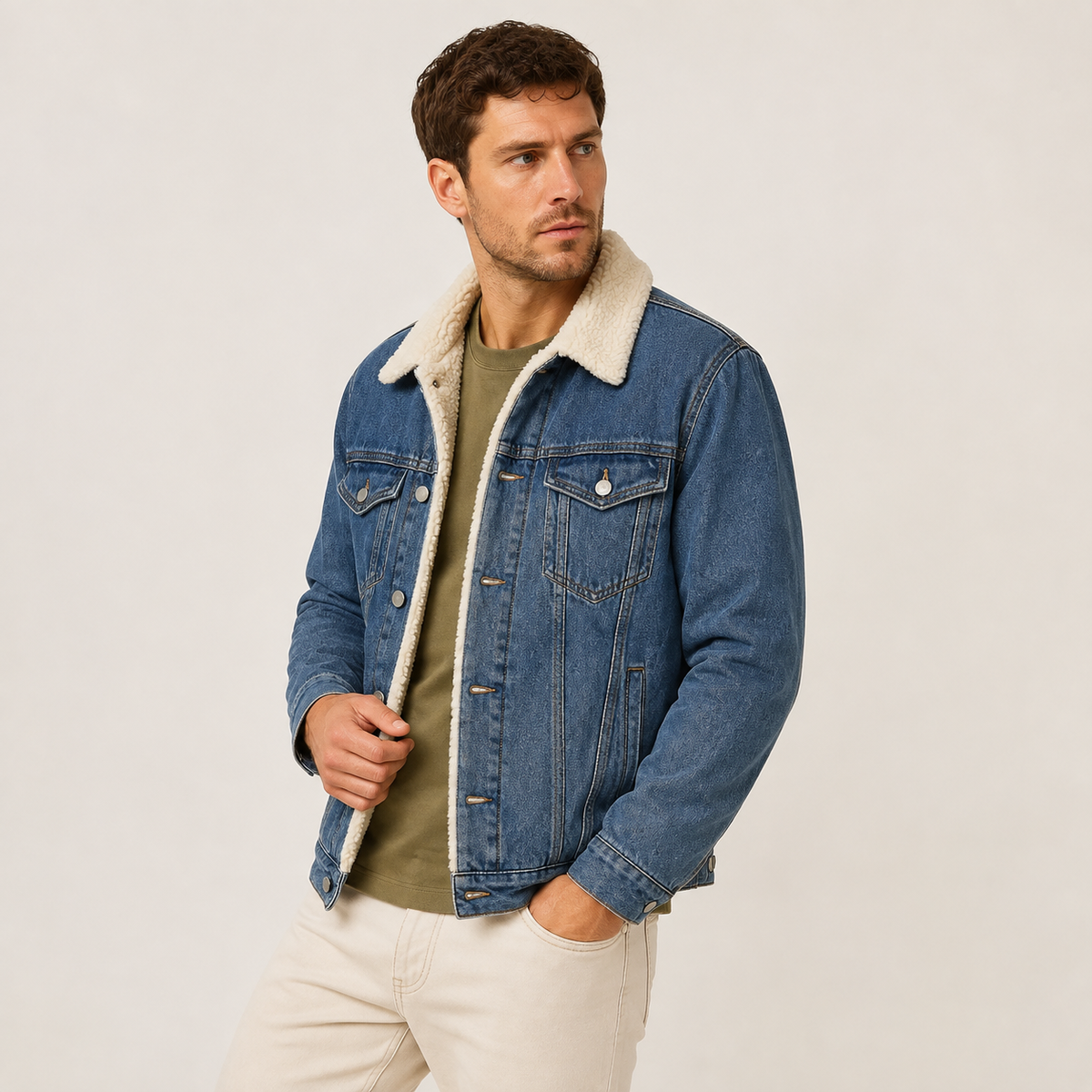 Marcus - Men's Fleece-Lined Jacket