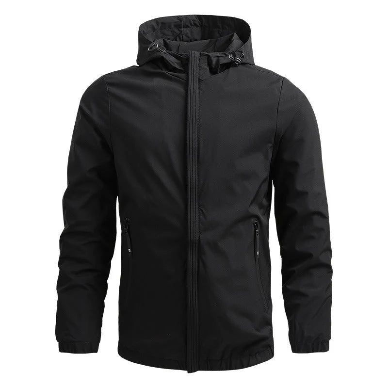 Nolan | Water-Resistant Hooded Jacket